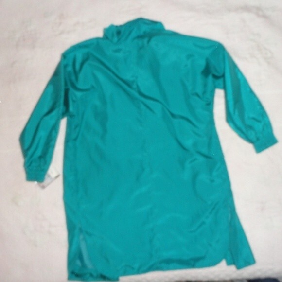 Lightweight Rain Coat / Slicker Jacket Womens Sz L NEW - Picture 5 of 5